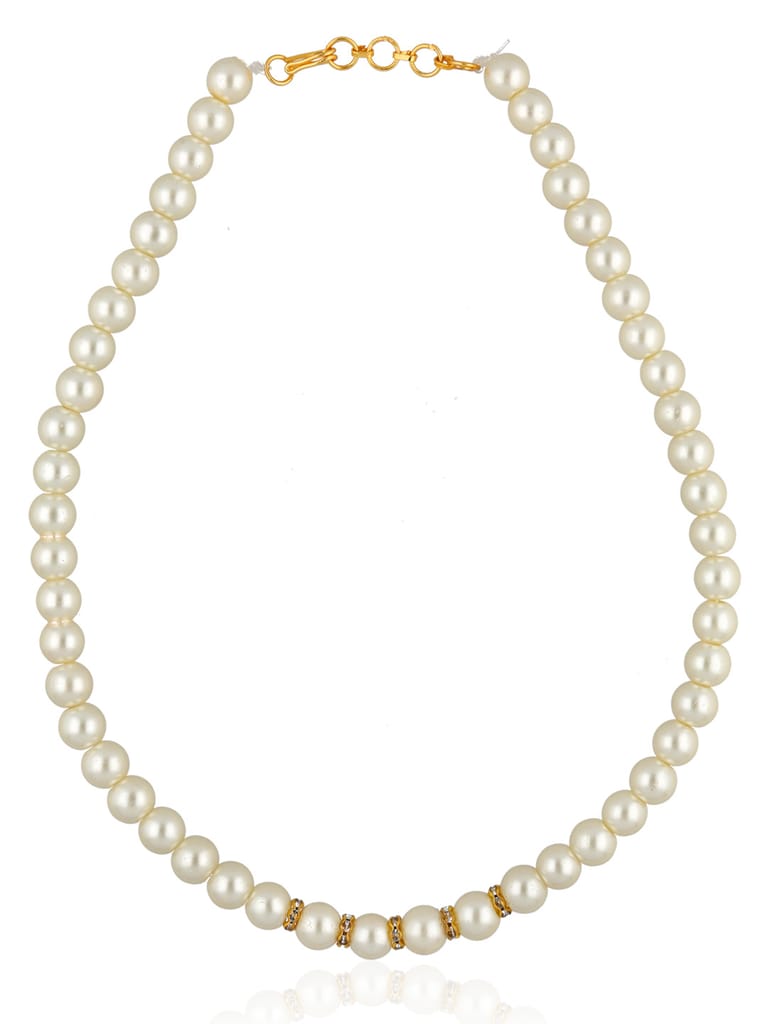 Pearls Mala in Gold finish - CNB35076