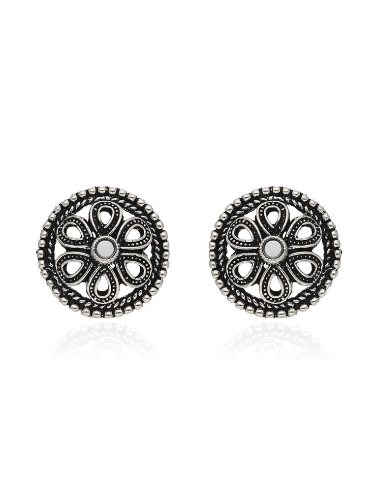 Tops / Studs in Oxidised Silver finish - SSA76