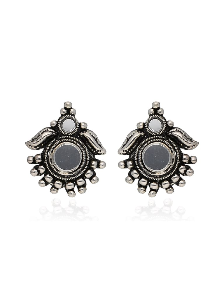 Tops / Studs in Oxidised Silver finish - SSA95