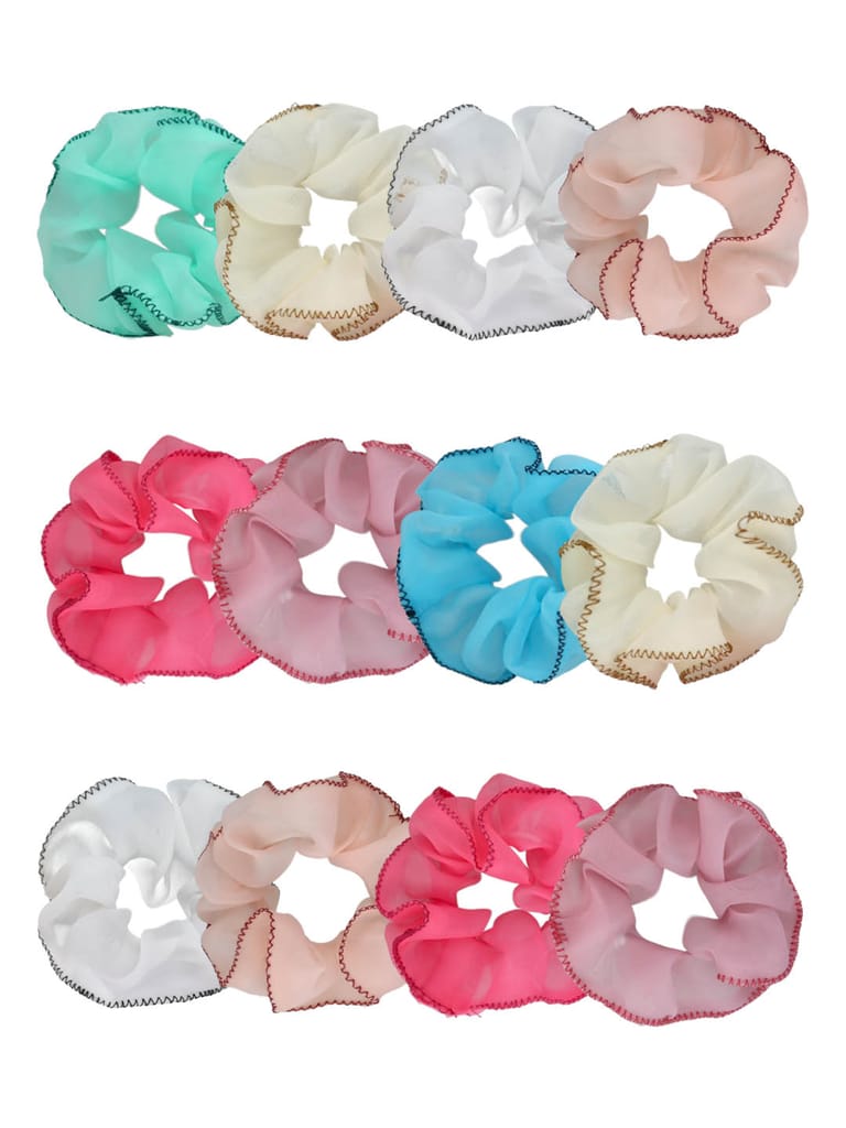 Plain Scrunchies in Assorted color - SSCRB65