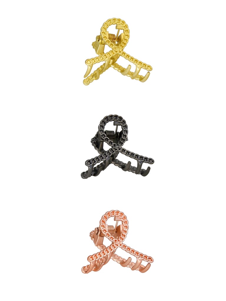 Plain Butterfly Clip in Assorted color - CNB35600