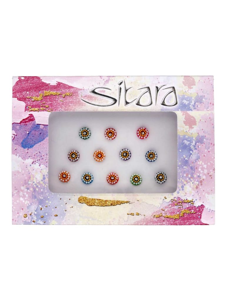 Traditional Bindis in Assorted color - DAR00137