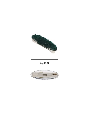 Traditional Saree Pins in Rhodium finish - CNB35859