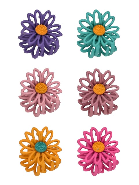 Plain Butterfly Clip in Assorted color - CNB35555