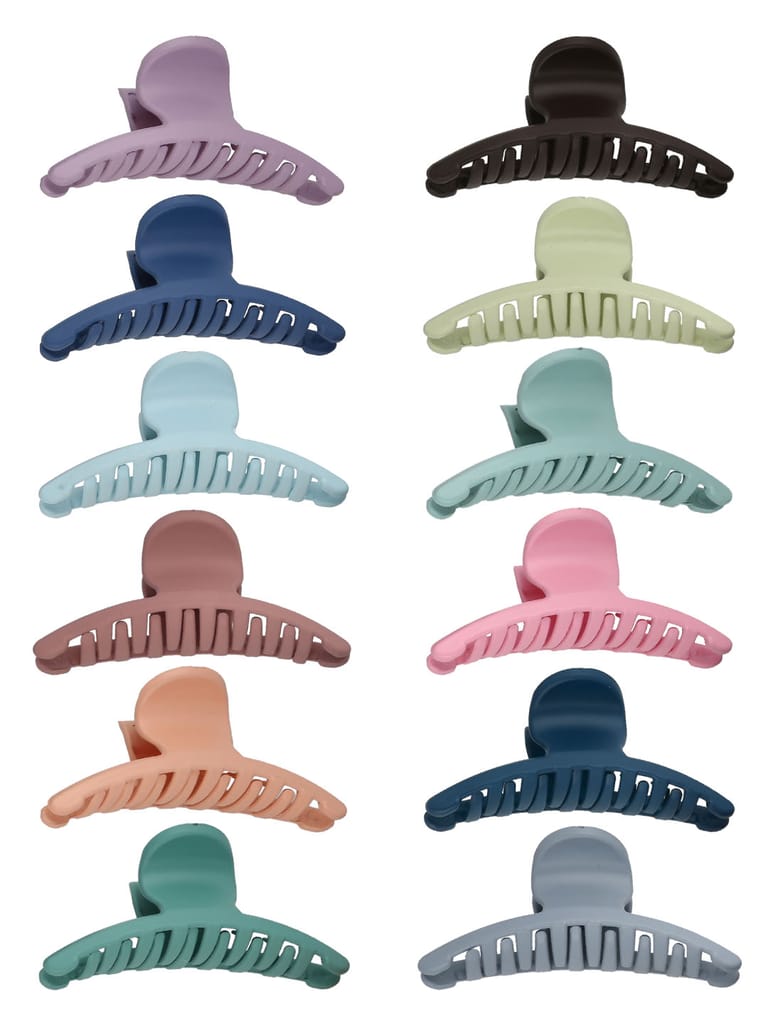 Matt finish Butterfly Clip in Assorted color - CNB37564