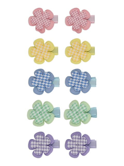 Printed Hair Clip in Assorted color - CNB36304