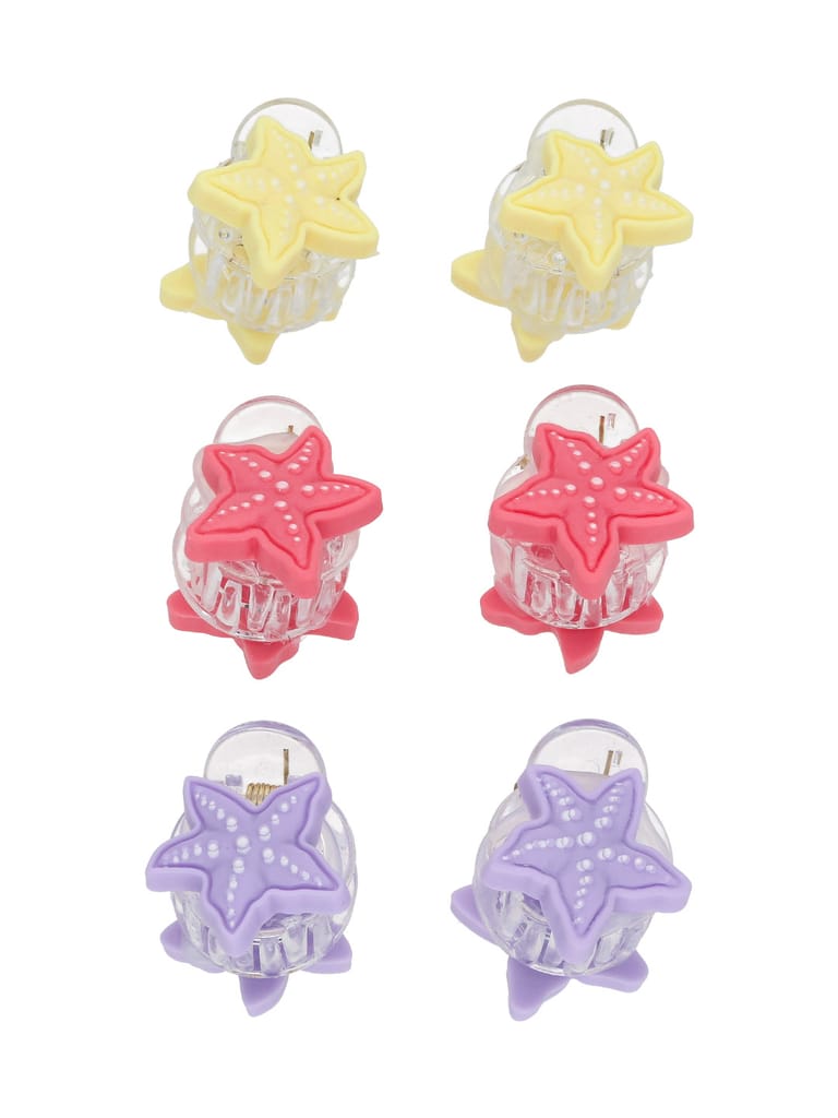 Fancy Butterfly Clip in Assorted color - CNB37538