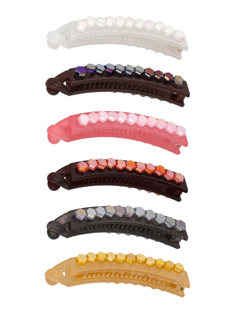 Fancy Banana Clip in Assorted color - CNB37584