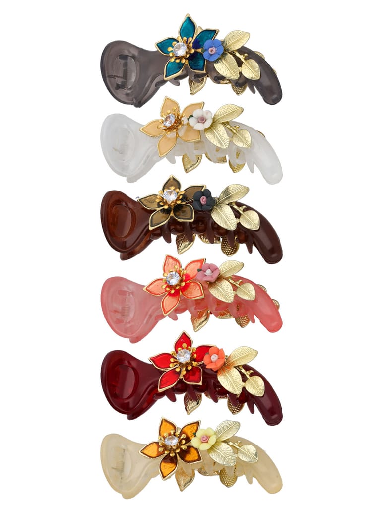 Fancy Butterfly Clip in Assorted color - CNB37591