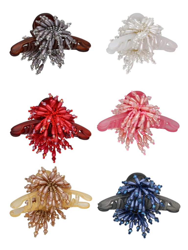Fancy Butterfly Clip in Assorted color - CNB37595