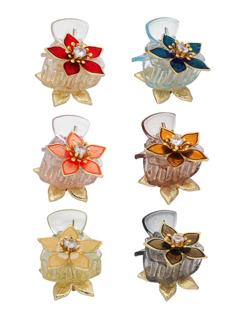 Fancy Butterfly Clip in Assorted color - CNB37608