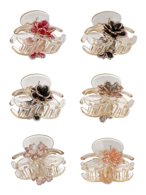 Fancy Butterfly Clip in Assorted color - CNB37620