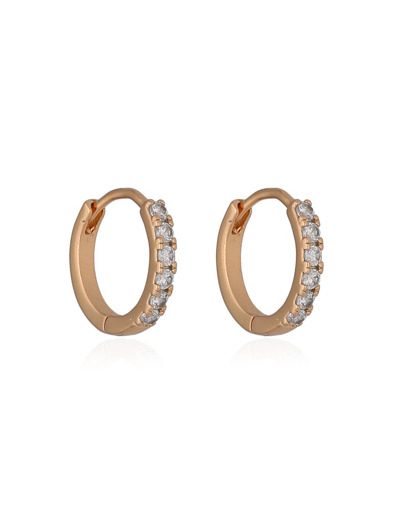 AD / CZ Bali / Hoops in Gold finish - CNB36647