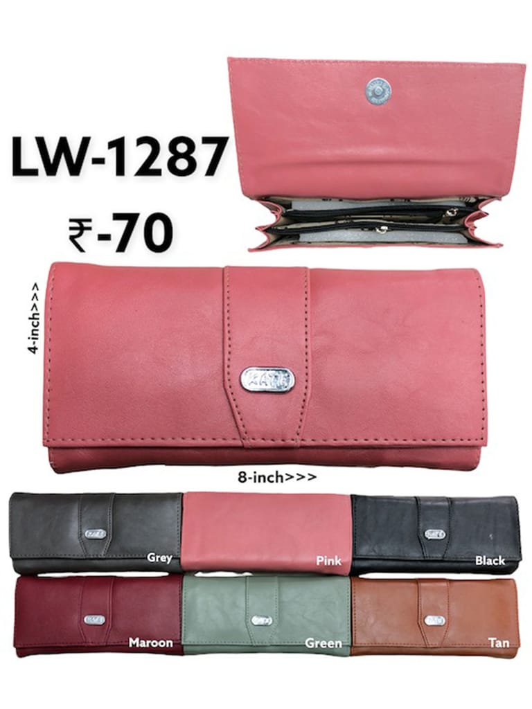 Ladies Wallet in Assorted color - LW-1287