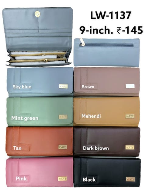 Ladies Wallet in Assorted color - LW-1137
