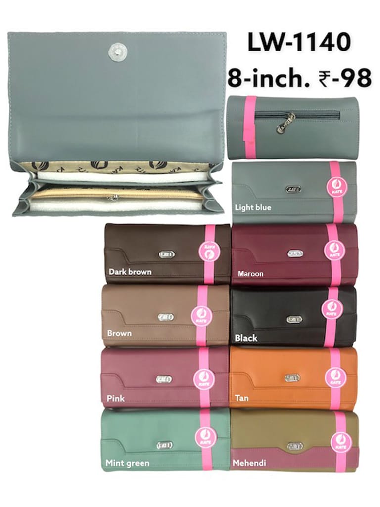 Ladies Wallet in Assorted color - LW-1140