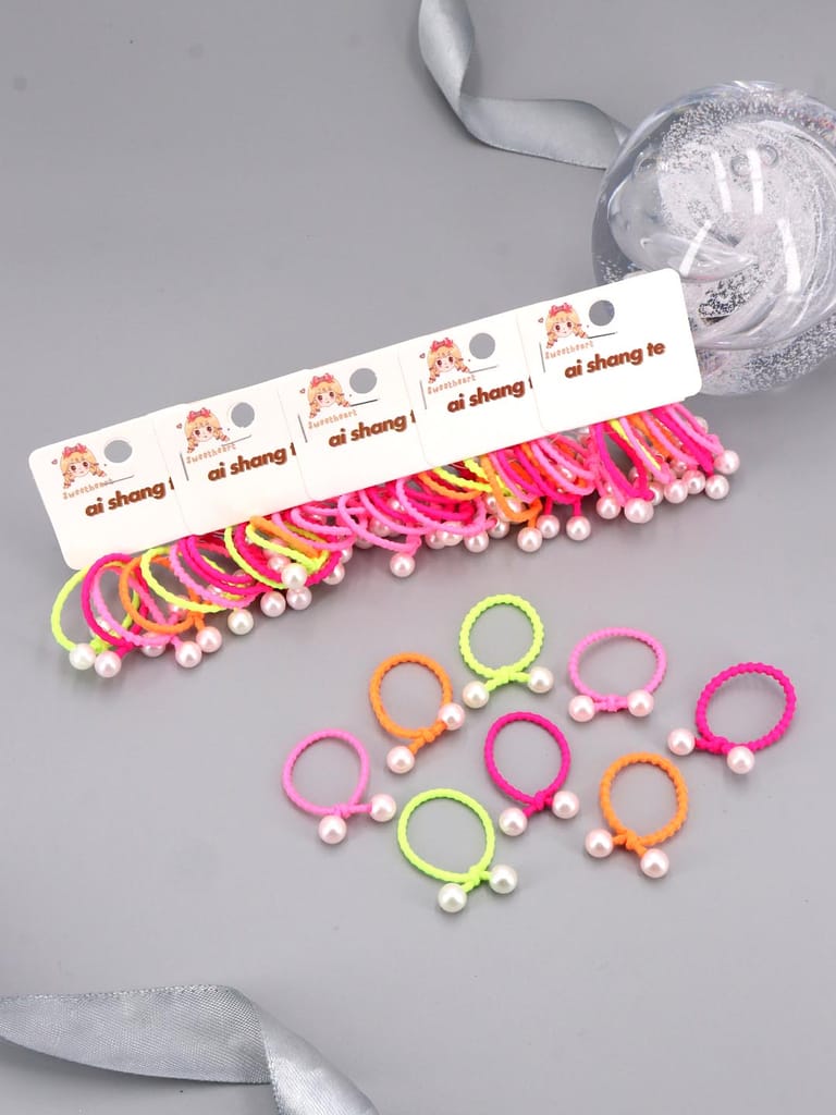 Fancy Rubber Bands in Assorted color - STN40