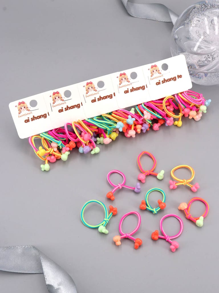 Fancy Rubber Bands in Assorted color - STN42
