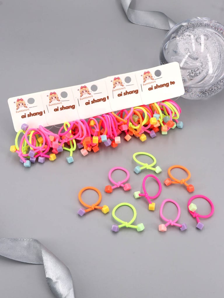 Fancy Rubber Bands in Assorted color - STN45