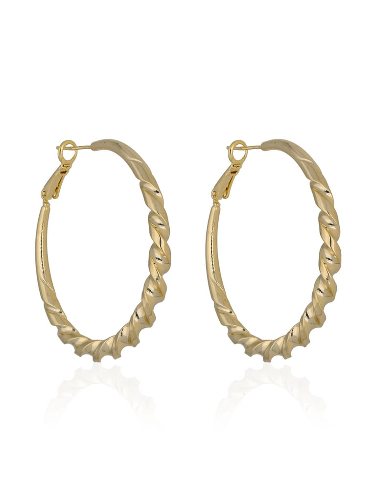 Western Bali / Hoops in Gold finish - CNB36775