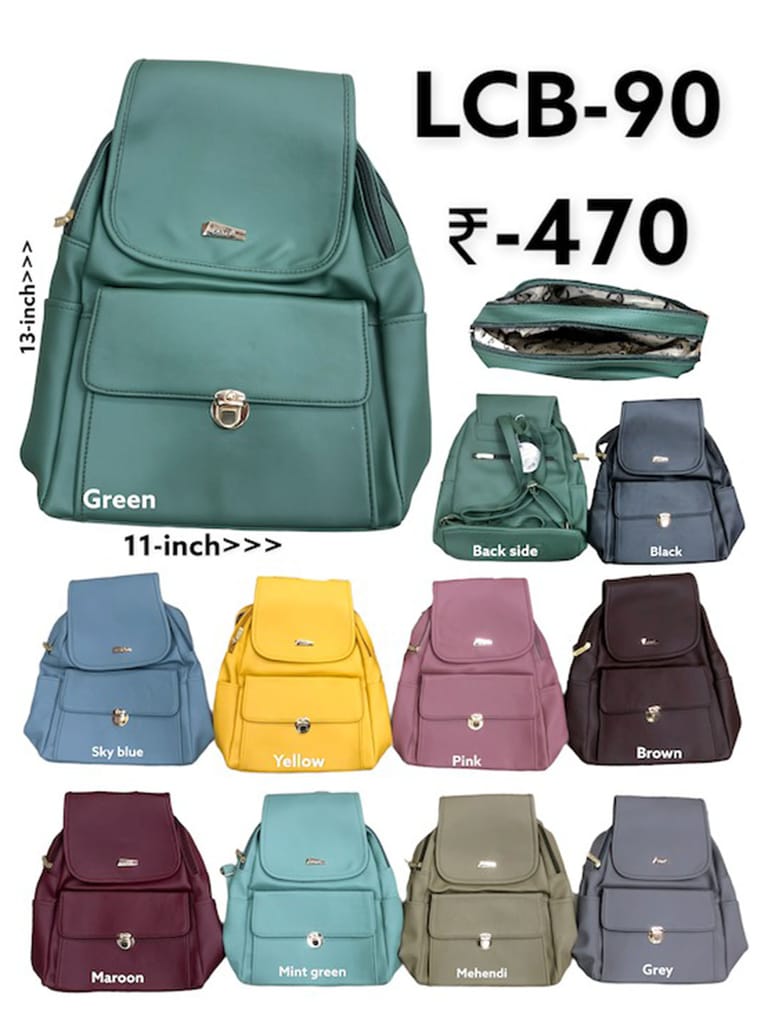 Casual Backpack in Assorted color - LCB-90