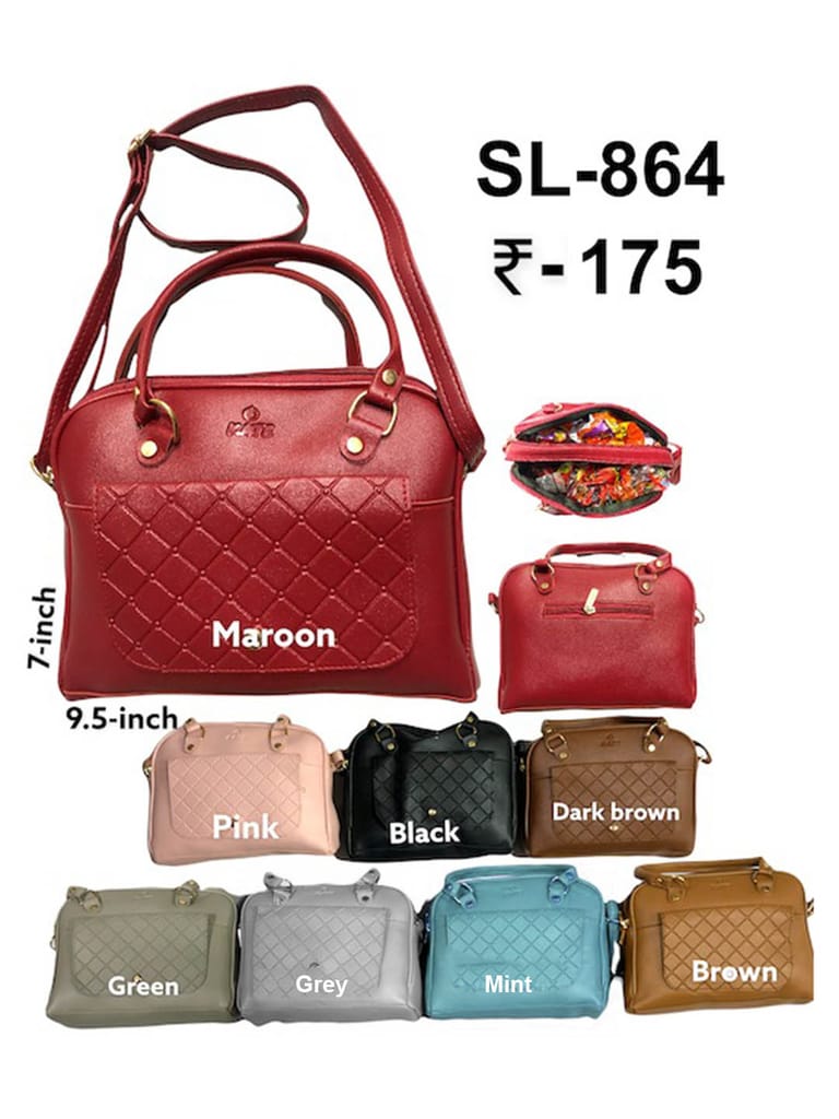 Elegant Bag With Shoulder Sling - SL-864