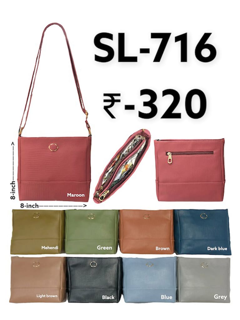 Elegant Bag With Shoulder Sling - SL-716