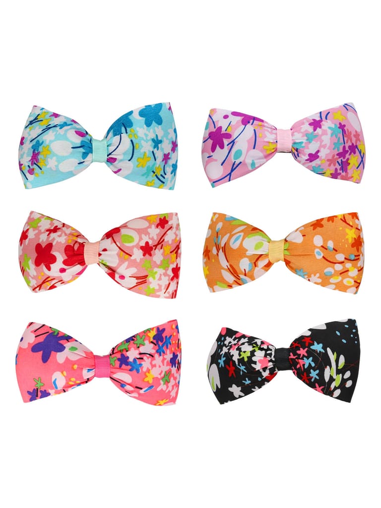Printed Hair Clip in Assorted color - CNB37480