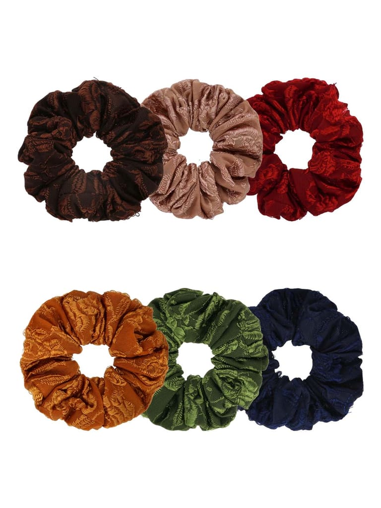 Printed Scrunchies in Assorted color - BHE2600