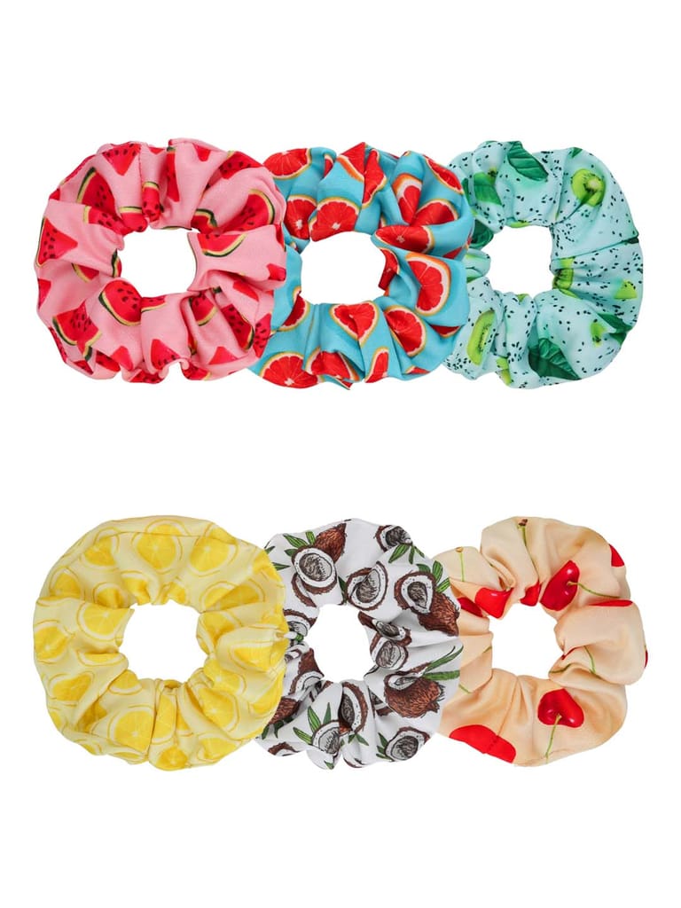 Printed Scrunchies in Assorted color - SSCRB45A