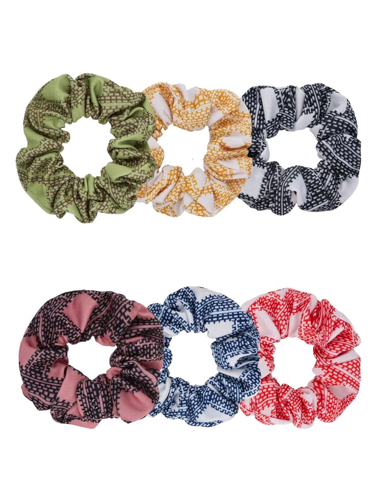 Printed Scrunchies in Assorted color - RAD5C