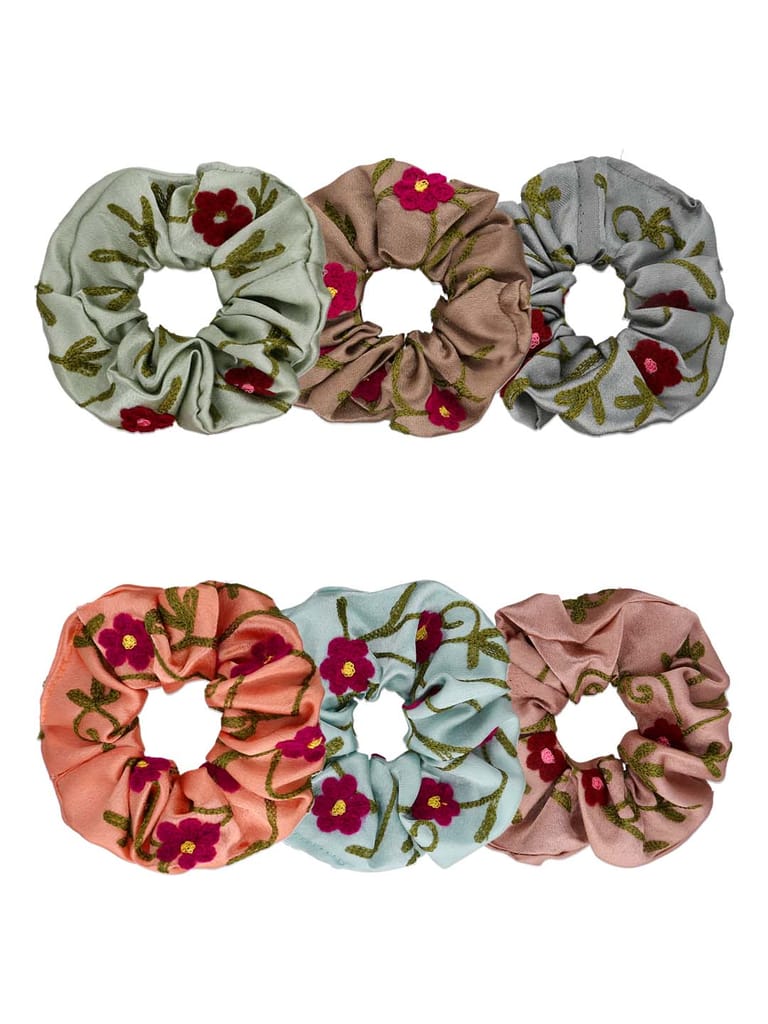Printed Scrunchies in Assorted color - BHE452