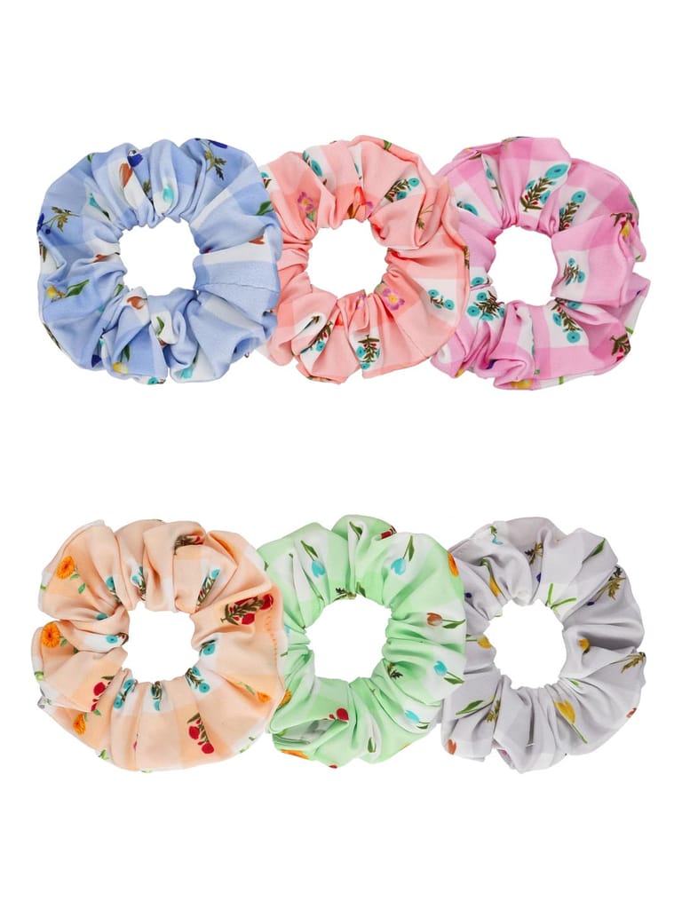 Printed Scrunchies in Assorted color - BHE2630