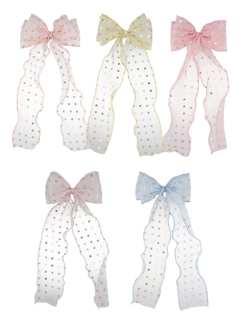 Printed Hair Clip in Assorted color - CNB37704