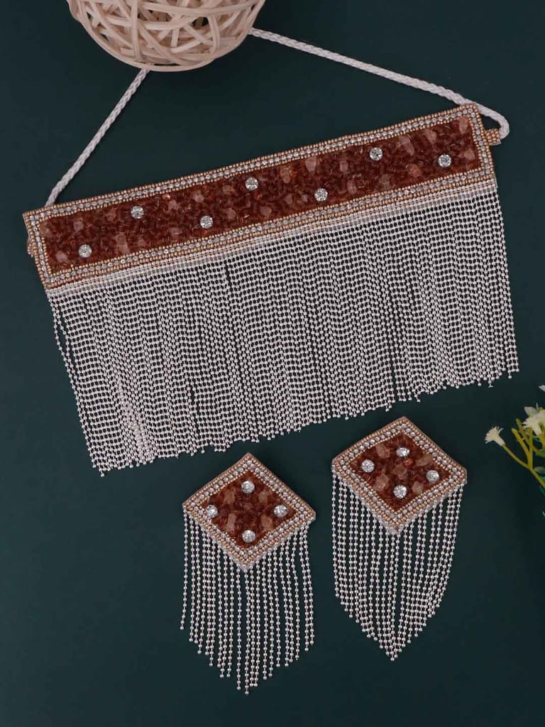Traditional Choker Necklace Set - TAJ