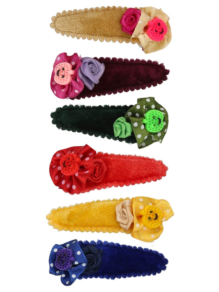 Fancy Tik Tak Hair Pin in Assorted color - GSP23921