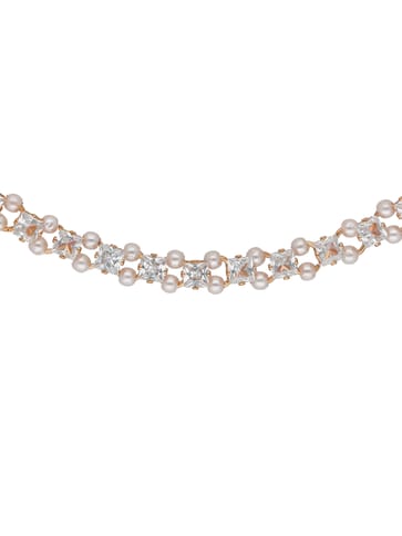 Western Necklace Set in Rose Gold finish - CNB37858