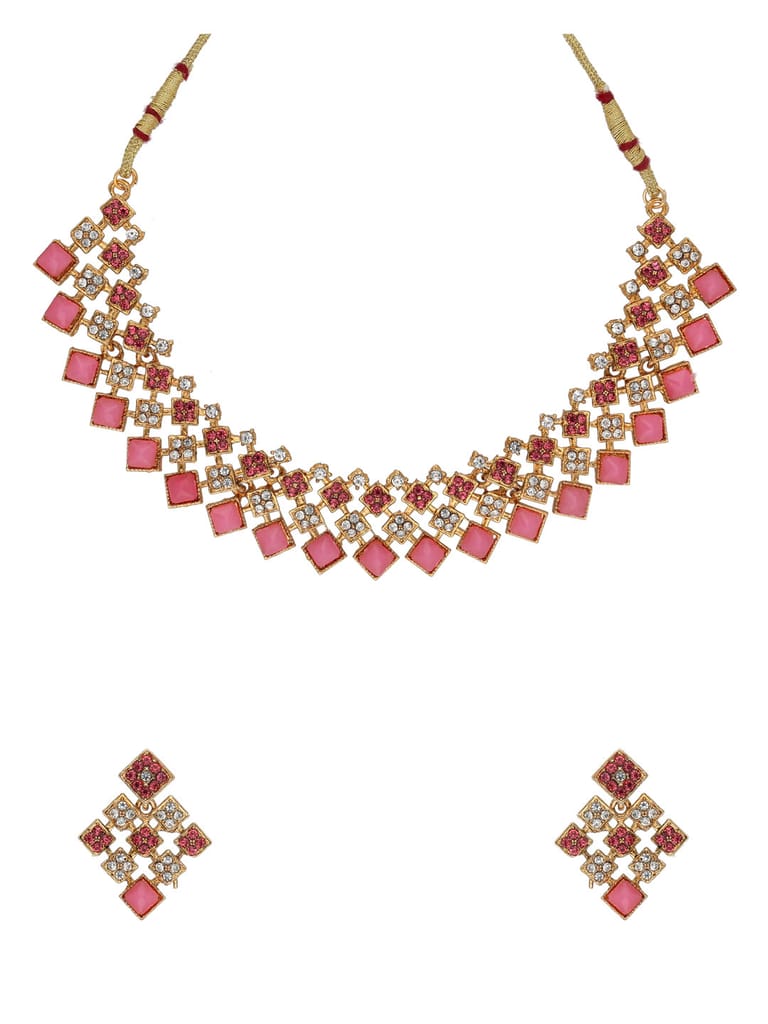 Traditional Necklace Set in Gold finish - KOT72