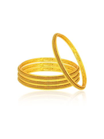Antique Bangles in Gold finish - AMN380