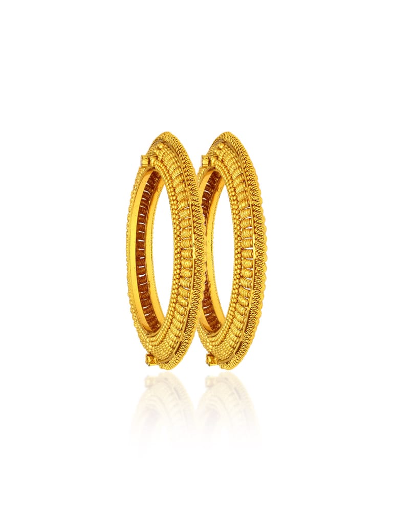 Antique Bangles in Gold finish - AMN424