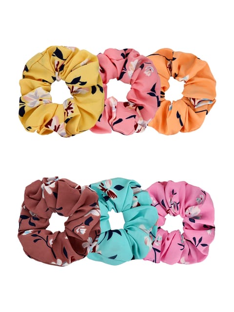 Printed Scrunchies in Assorted color - CNB38901