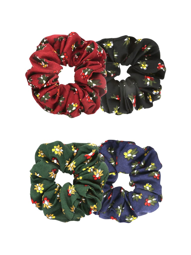 Printed Scrunchies in Assorted color - CNB38906