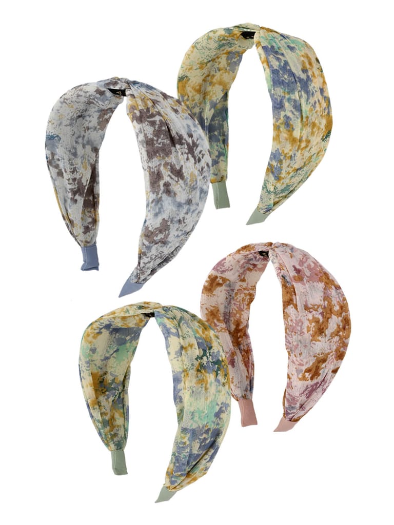 Printed Hair Band in Assorted color - CNB38872
