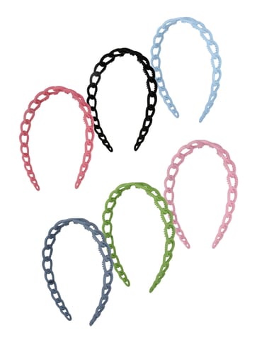 Plain Hair Band in Assorted color - CNB38885