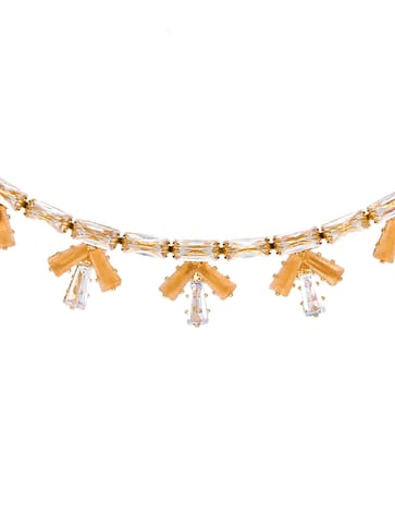 Western Necklace Set in Gold finish - PAV437