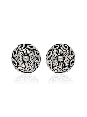 Tops / Studs in Oxidised Silver finish - SSA152
