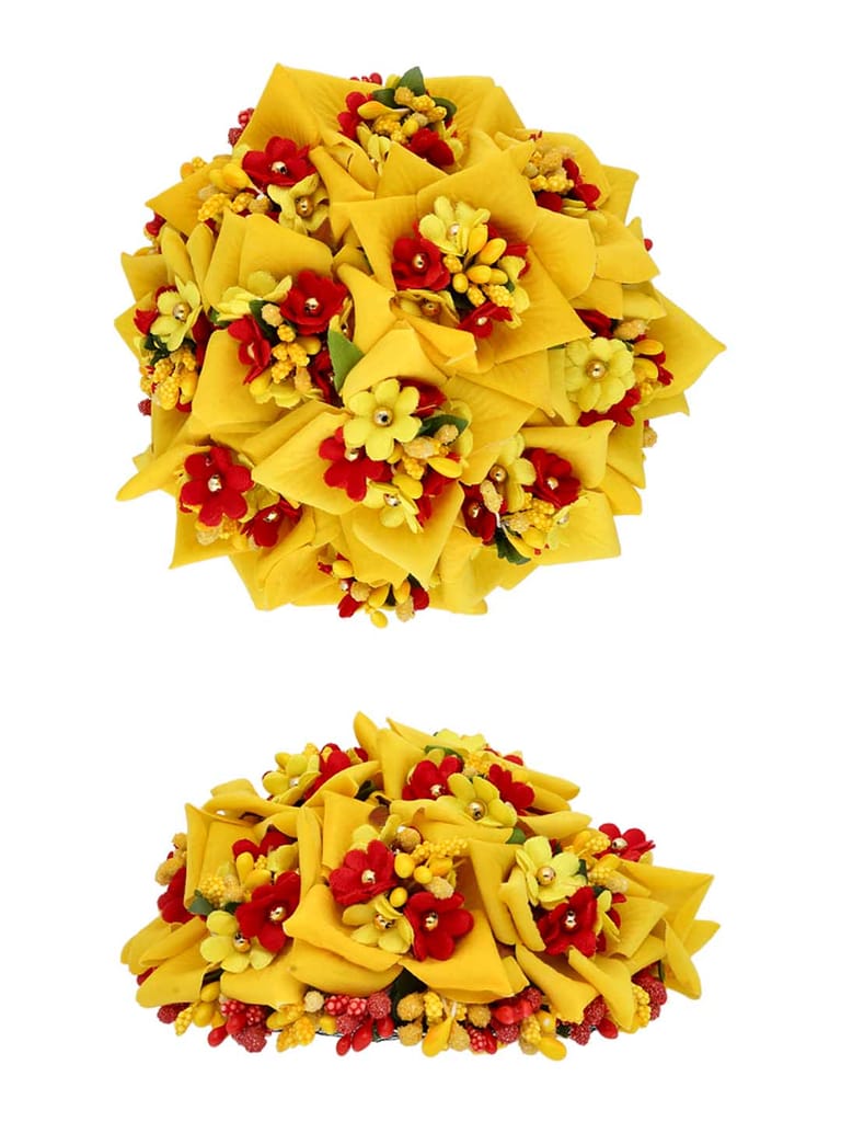 Floral Juda / Amboda in Assorted color - RAJ277