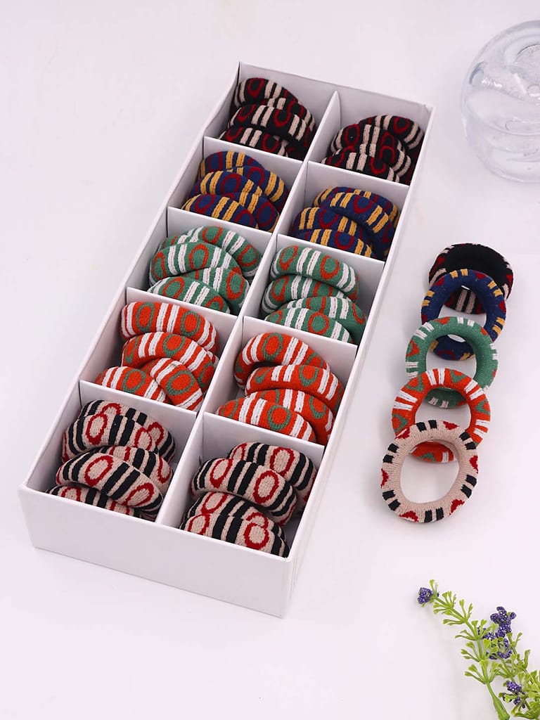 Printed Rubber Bands in Assorted color - CNB39475