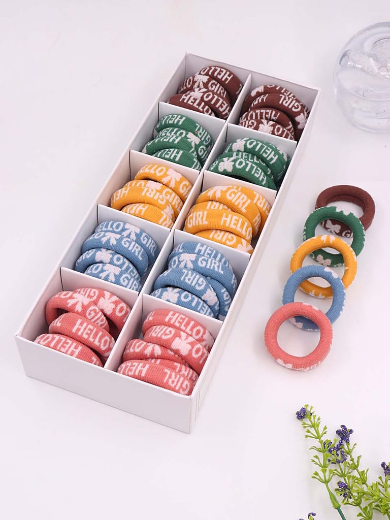 Printed Rubber Bands in Assorted color - CNB39476