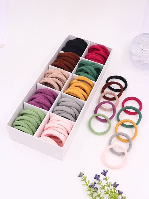 Plain Rubber Bands in Assorted color - CNB39482